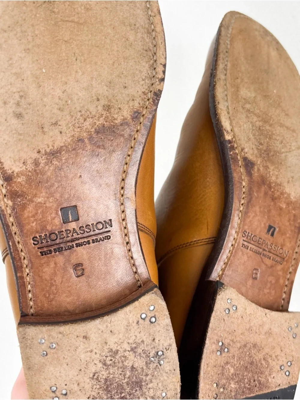 Shoepassion The Berlin Shoe Brand Men’s Leather Ankle Boots Sz 6